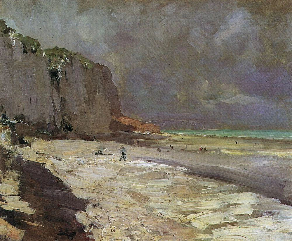 Konstantin Korovin - 117, Spiaggia di Dieppe, Galleria Tretyakov, Mosca